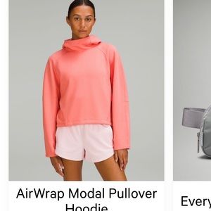 Lulu air wrap hoodie